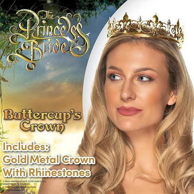 Princess Gold Metal Crown