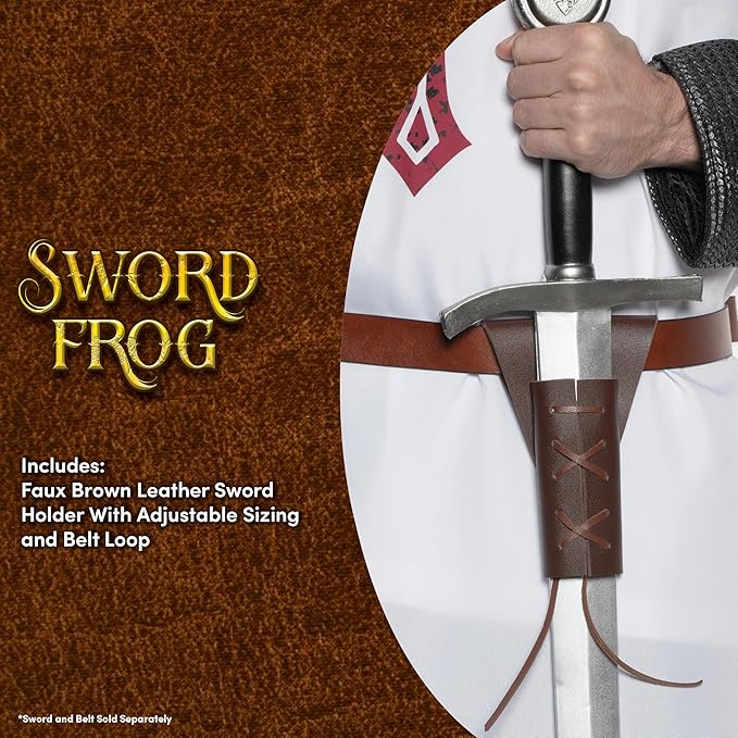 Adjustable Sword Frog, Brown