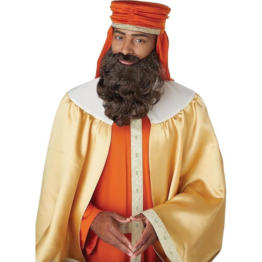 Wise Man Brown Wig and Beard Set