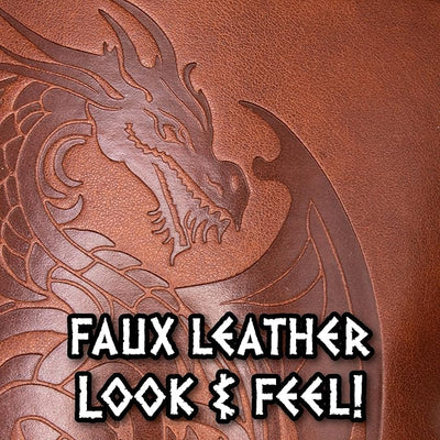 Dragon Warrior Double Shoulder Pauldrons, Brown