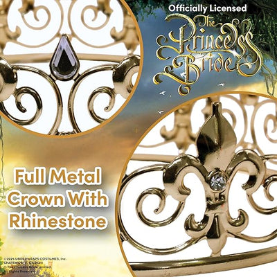 Princess Gold Metal Crown
