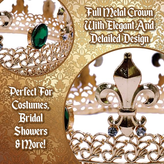 Gold Metal Crown