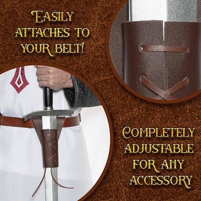 Adjustable Sword Frog, Brown