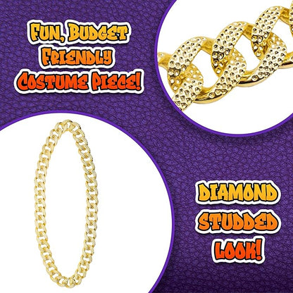 Adult Gold Diamond Chain Necklace