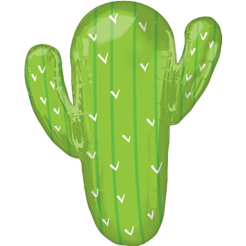 31″ Fiesta Cactus Shape – Fiesta – Cinco De Mayo – Western – Foil Balloon