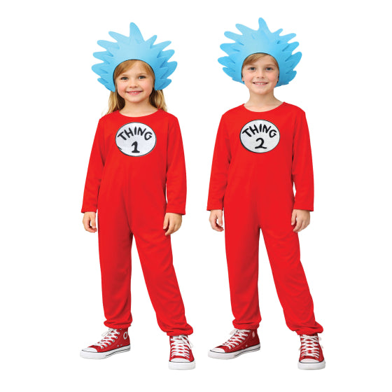 Dr Seuss Thing 1 & 2 Child Jumpsuit
