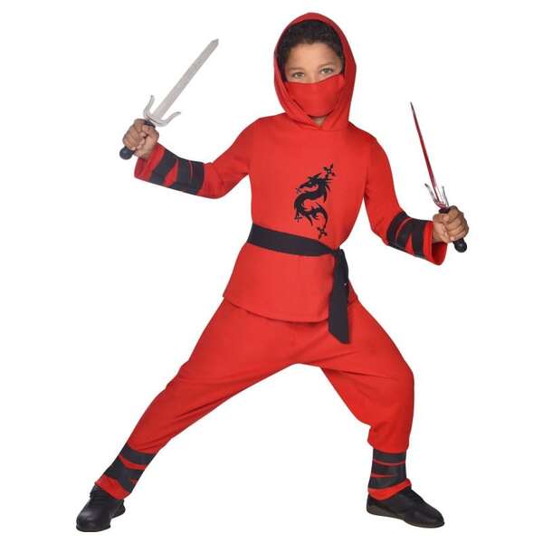 Child Ninja Warrior Red