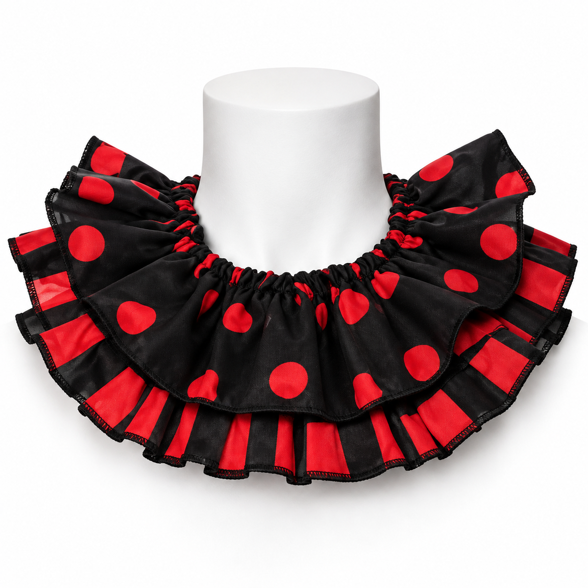 Clown Collar - Red and Black
