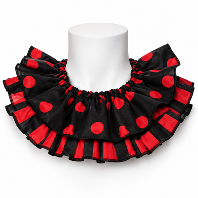 Clown Collar - Red and Black