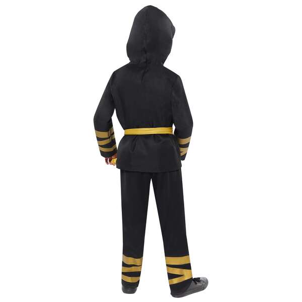 Child Gold Ninja Costume