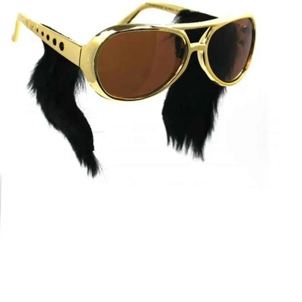 Elvis Sunglasses with Sideburns