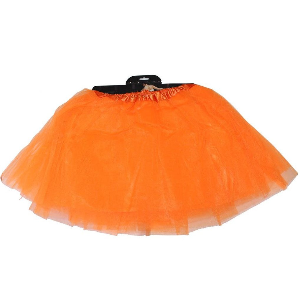 Orange Lined 4 Layer Tutu 40cm