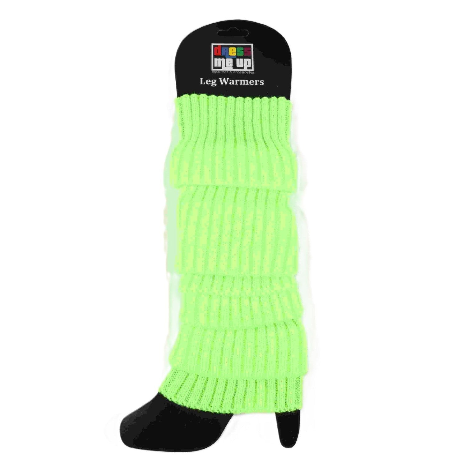 Neon Yellow Leg Warmers