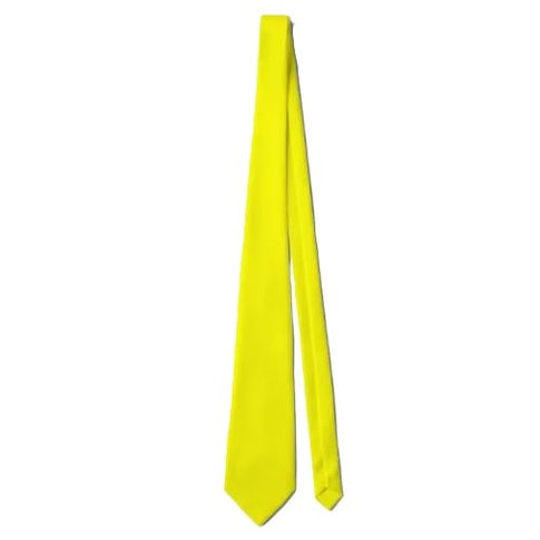 Neon Yellow Necktie