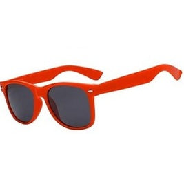 Red Party Glasses with Black Lenses