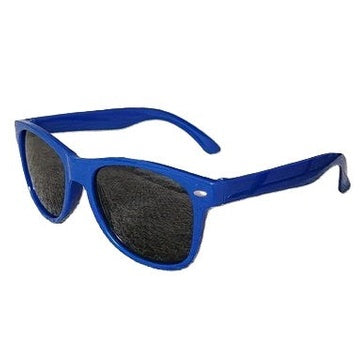 Blue Party Glasses with Black Lenses