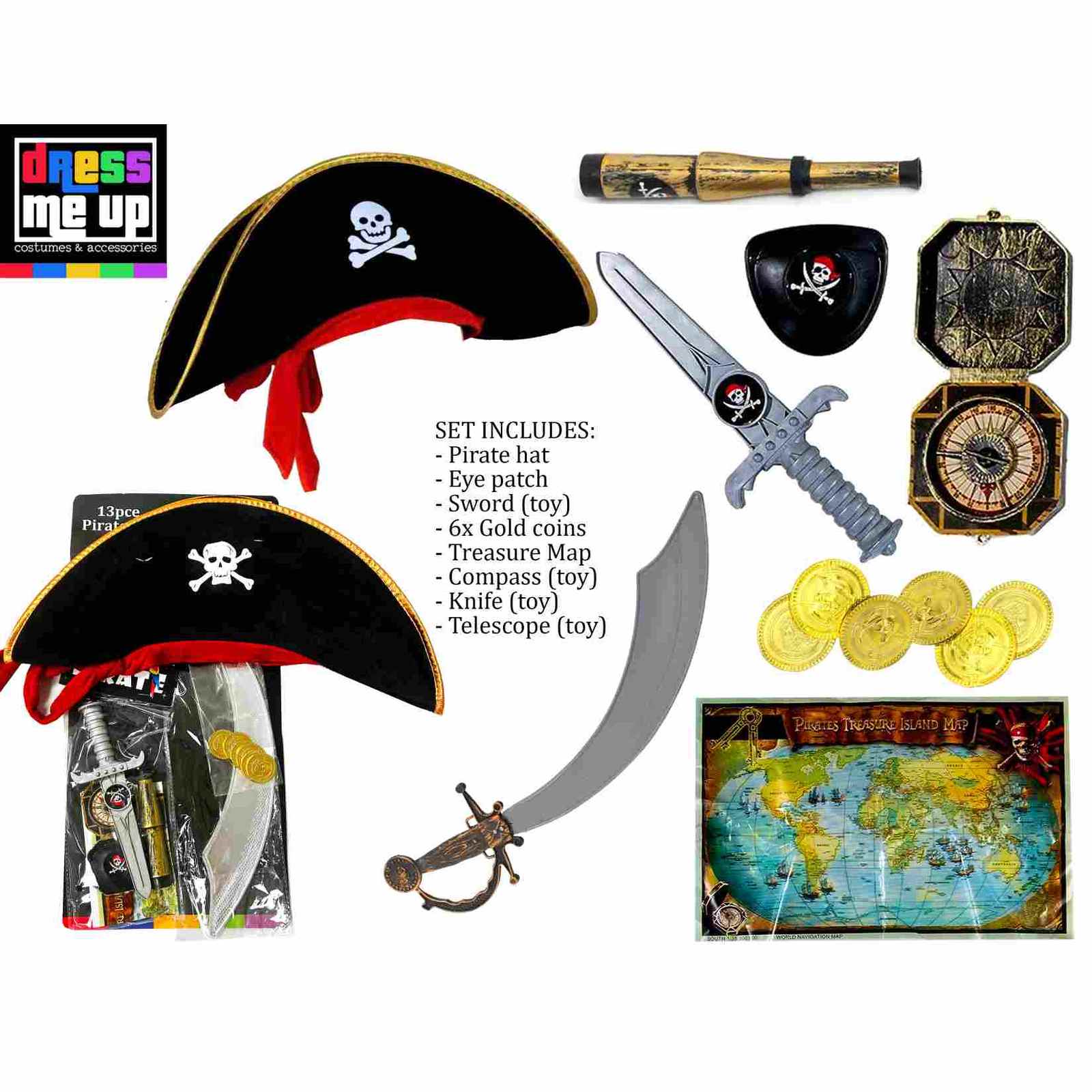 Pirate Kit (13PCS)