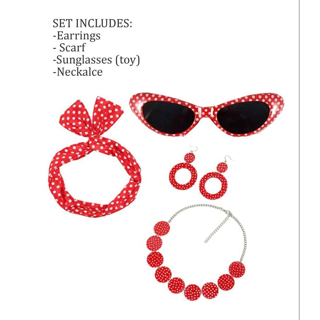 50'S Red Kit (5PCS)