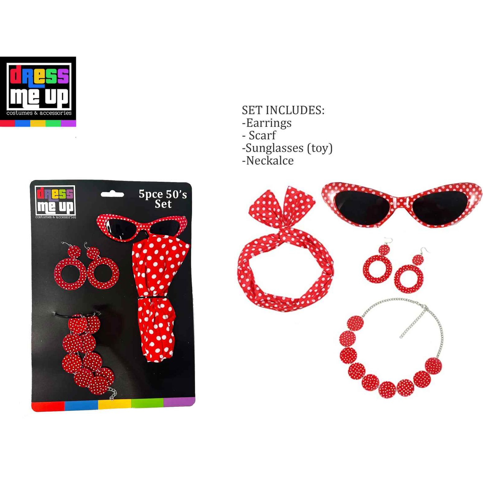 50'S Red Kit (5PCS)