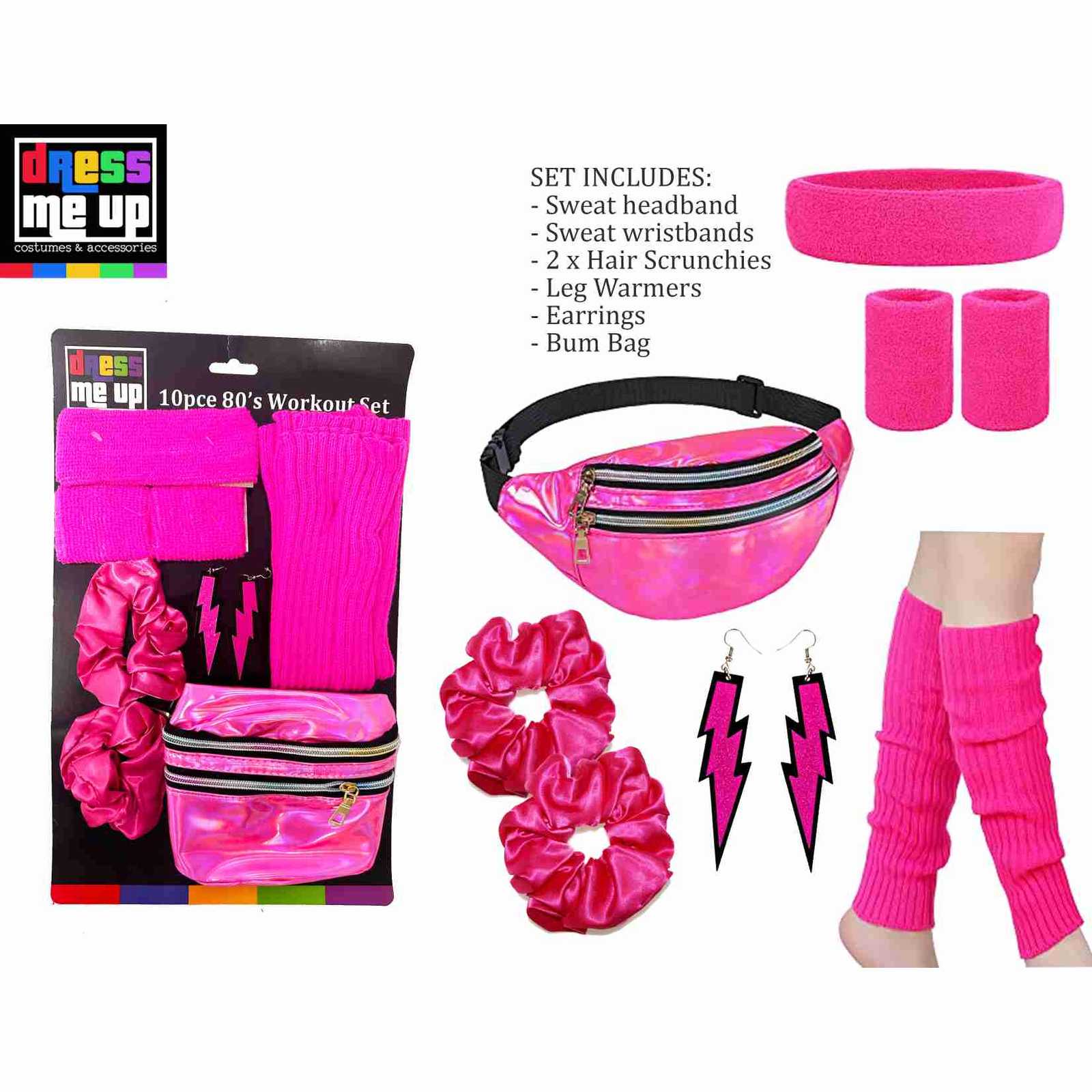 80'S Workout Kit 10PCS 	'