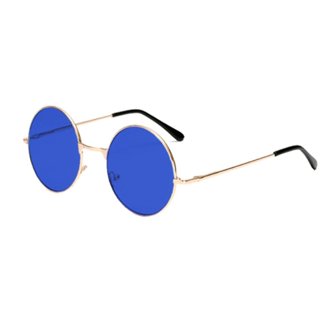 Blue Hippie Glass Lens Sunglasses