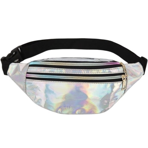 Silver Bum Bag