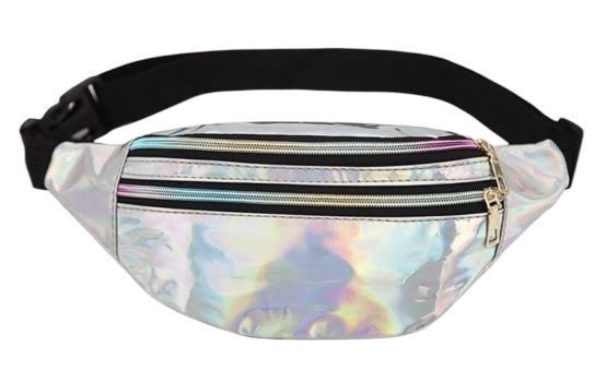 Silver Bum Bag