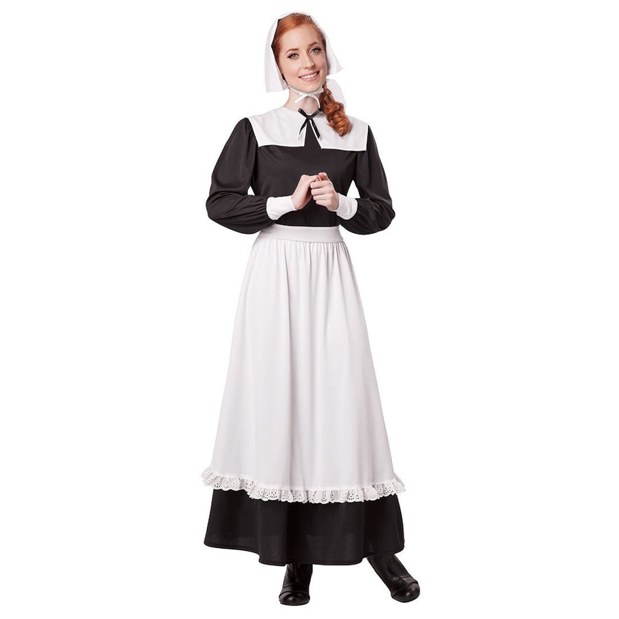 Pilgrim Colonial Olden Day Womens Costume.