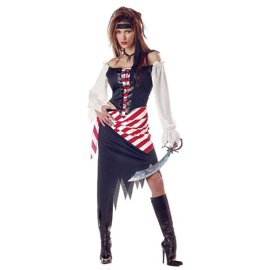 Ruby The Pirate Beauty Carribbean Women Costume.