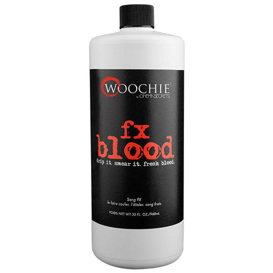 32 oz bottle of FX Blood, realistic theatrical fake blood for special effects