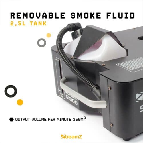 Beamz S1800 DMX Smoke Machine with Timer