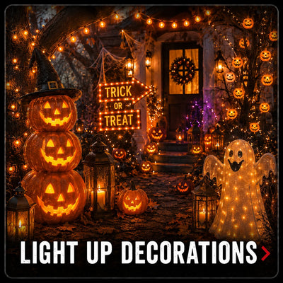Light-Up Halloween Decorations