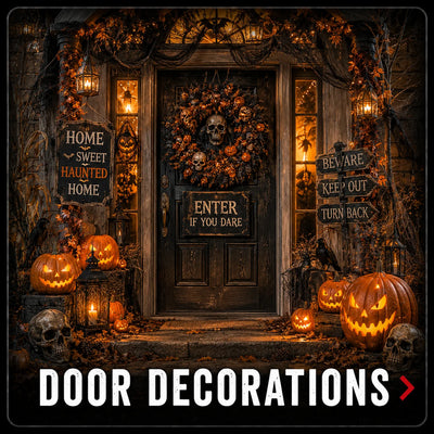 Halloween Door Decorations & Curtains