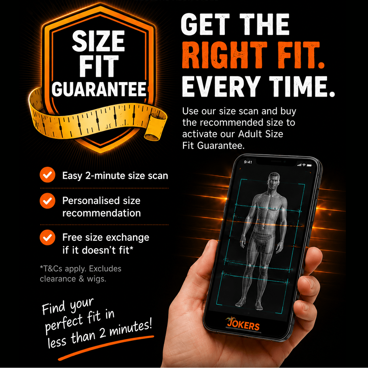 Sizing tool promotion product