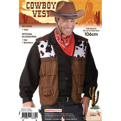 Wild West Cowboy Vest