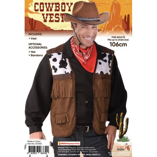 Wild West Cowboy Vest