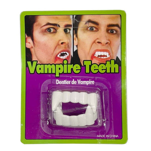 Plastic Upper & Lower Vampire Teeth