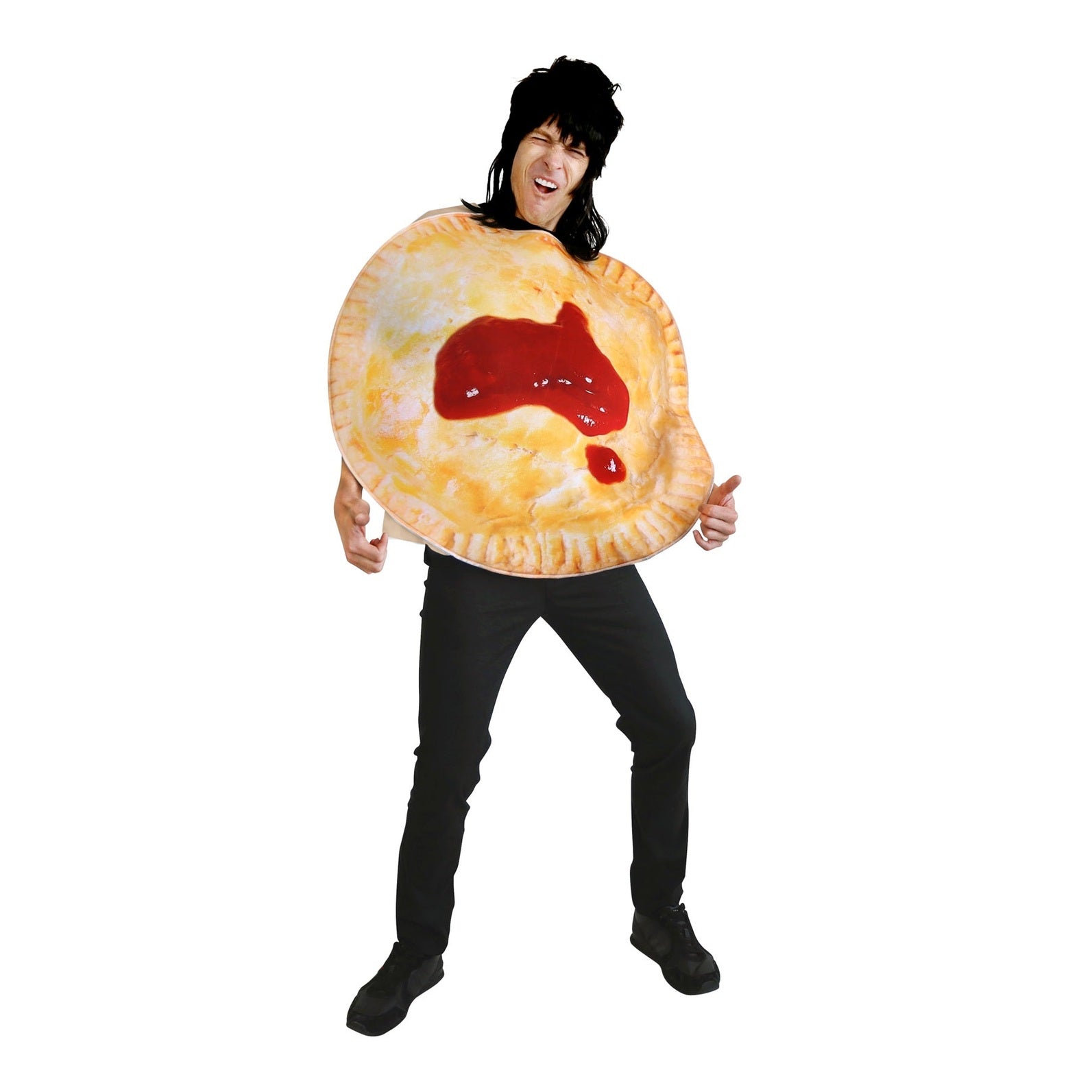 Aussie Meat Pie and Sauce Costume