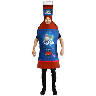 Galah Aussie Tomato Sauce Bottle Adult Costume