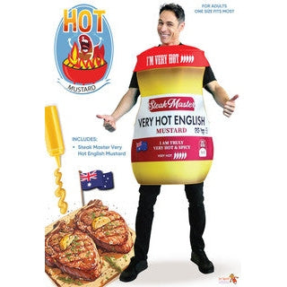 Steak Master Very Hot English Mustard Costume
