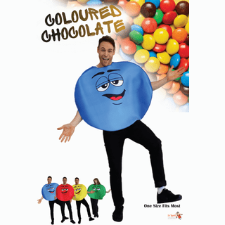 Coloured Chocolate Costume - Blue