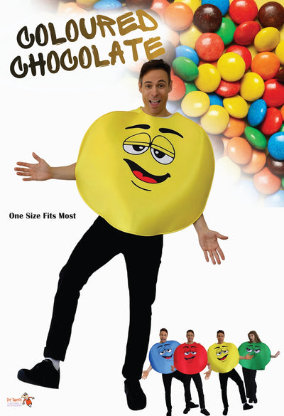 Coloured Chocolate Costume - Yellow