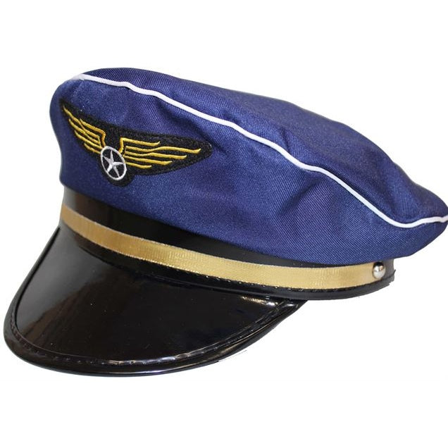 Blue Pilot Cap