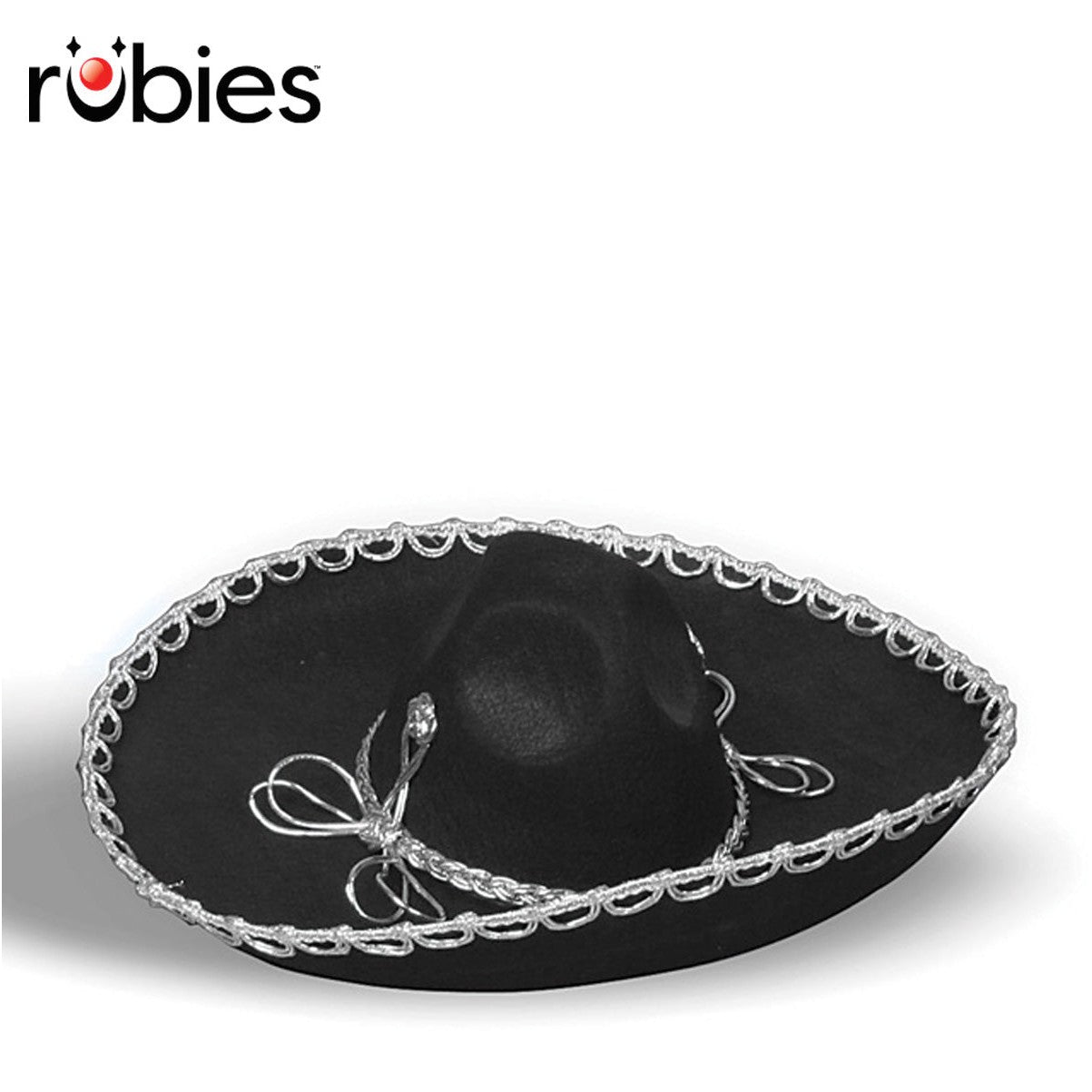 Mexican Sombrero, Black, Adult