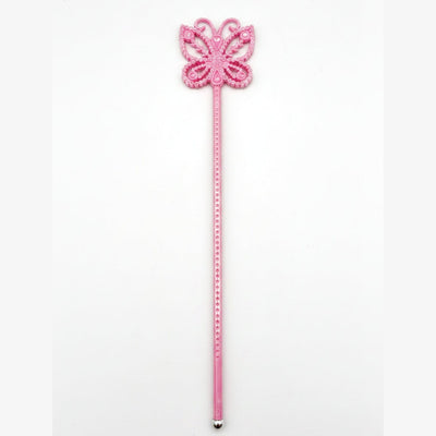 Pink Butterfly wand