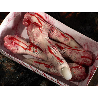 Food Tray Of Fingers Body Parts