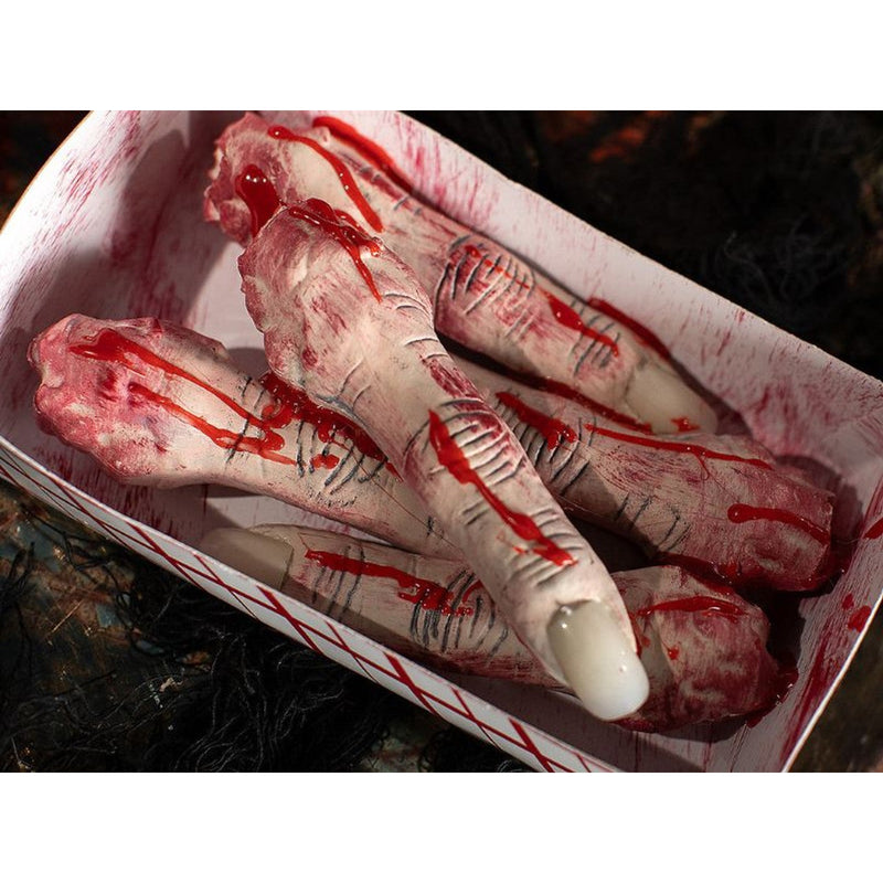 Food Tray Of Fingers Body Parts