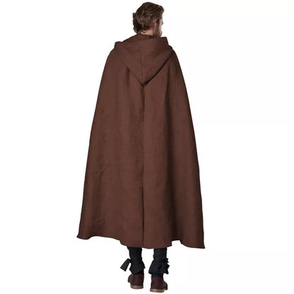 Hooded Cloak, Brown, Adult