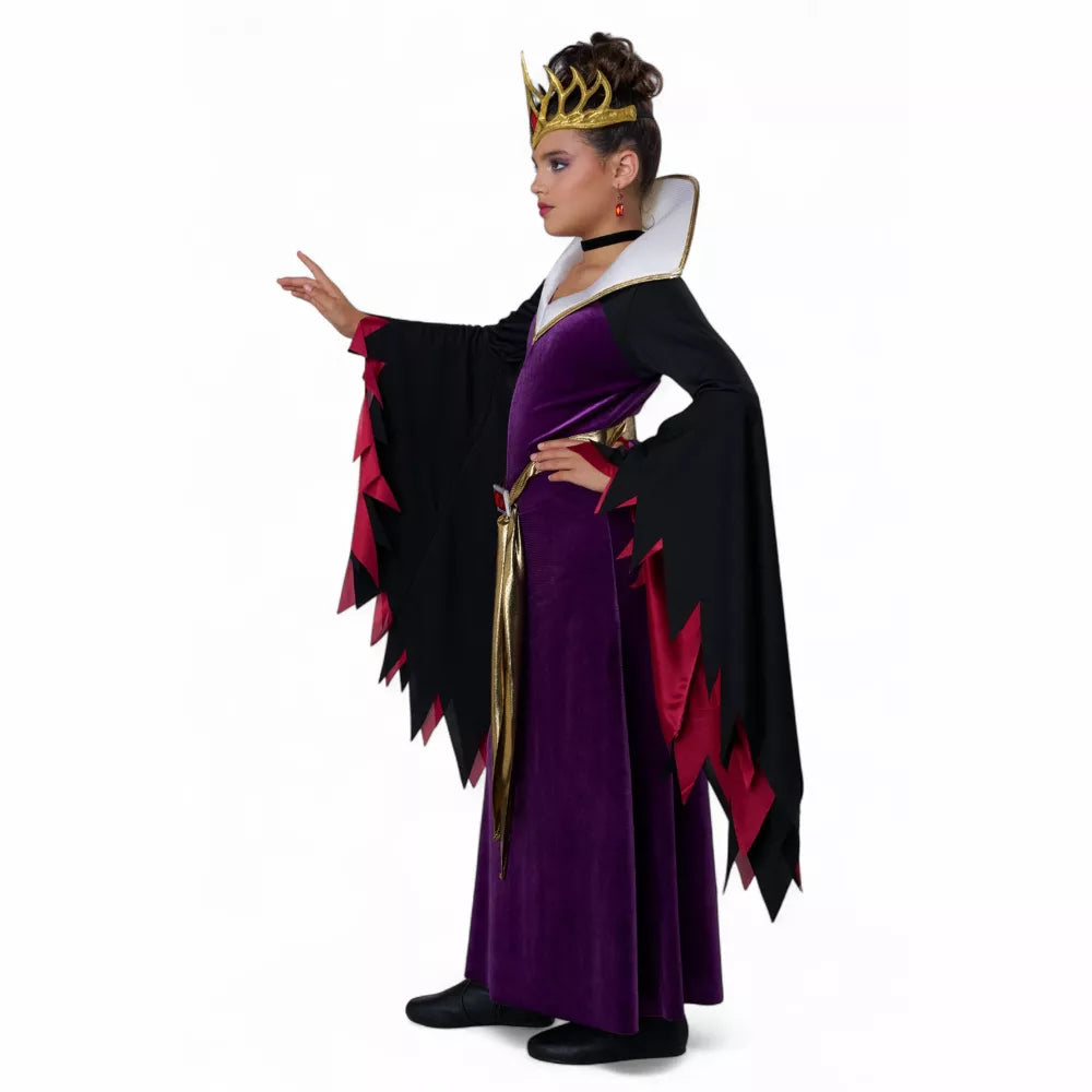 Evil Queen Cosplay Dress, Child