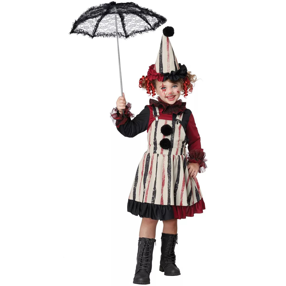 Clever Lil' Clown Toddler Costume